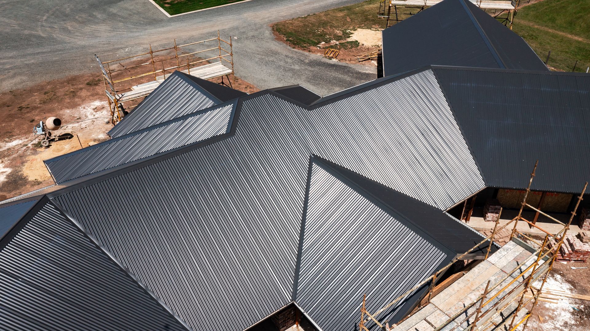 Completed roof project